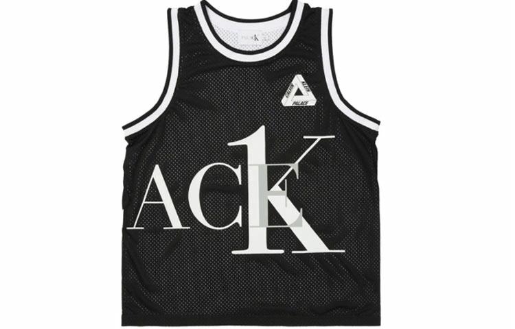 PALACE x Calvin Klein Ck1 Palace Reversible Basketball Vest Black White