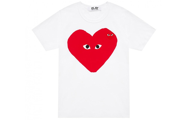 CDG Play Red Heart T-Shirt