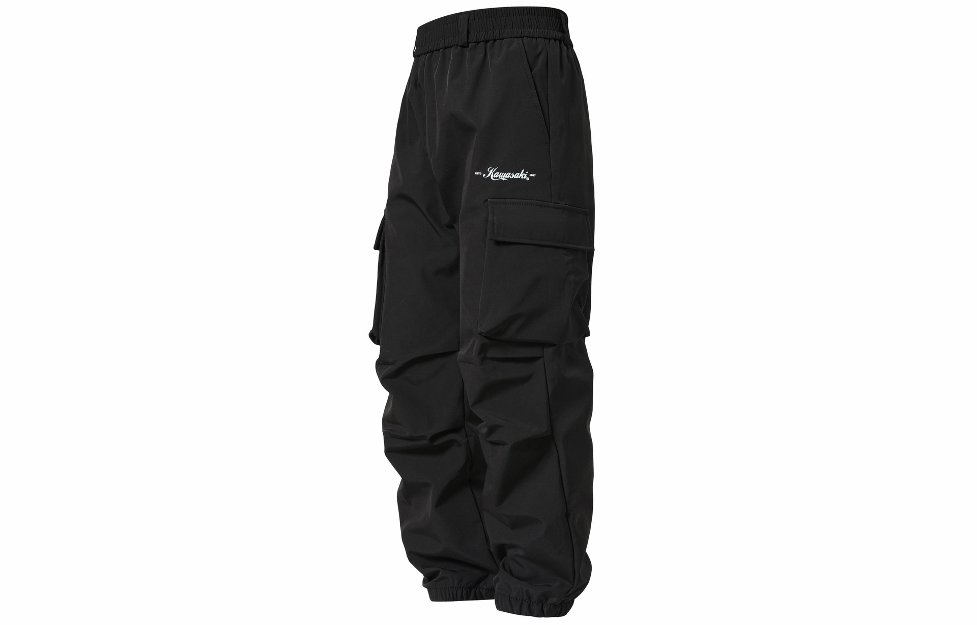 Kawasaki/川崎 Kawasaki Logo Paratrooper Pants