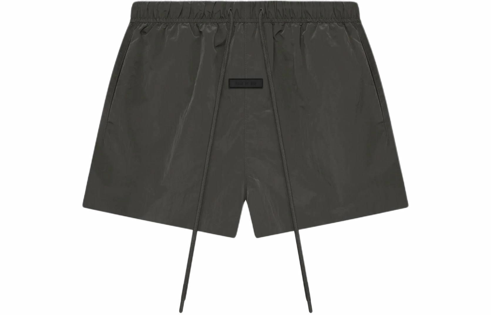 Fear of God Essentials SS24 Crinkle Nylon Running Short Ink