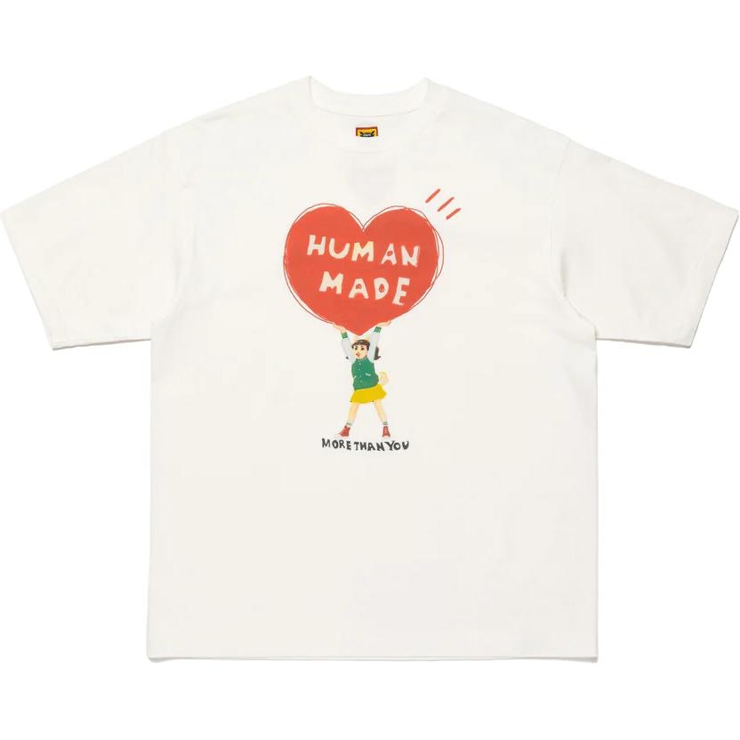 HUMAN MADE x KEIKO SOOTOME Logo T-Shirt White
