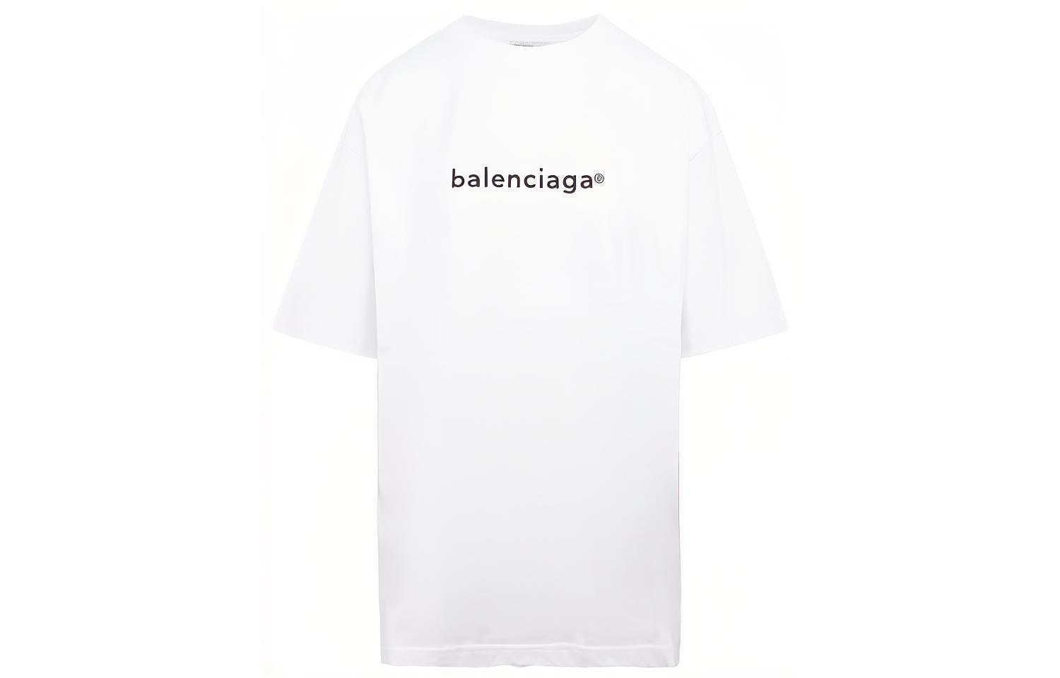 Balenciaga SS21 White T-Shirt