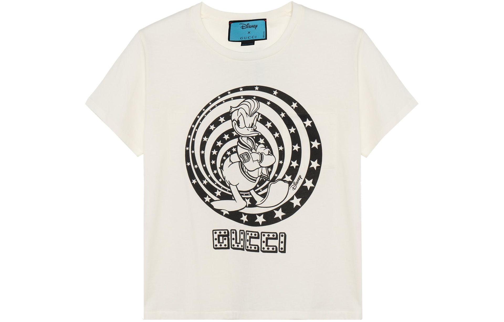 GUCCI/古驰 Gucci x Disney Donald Duck T-Shirt Beige
