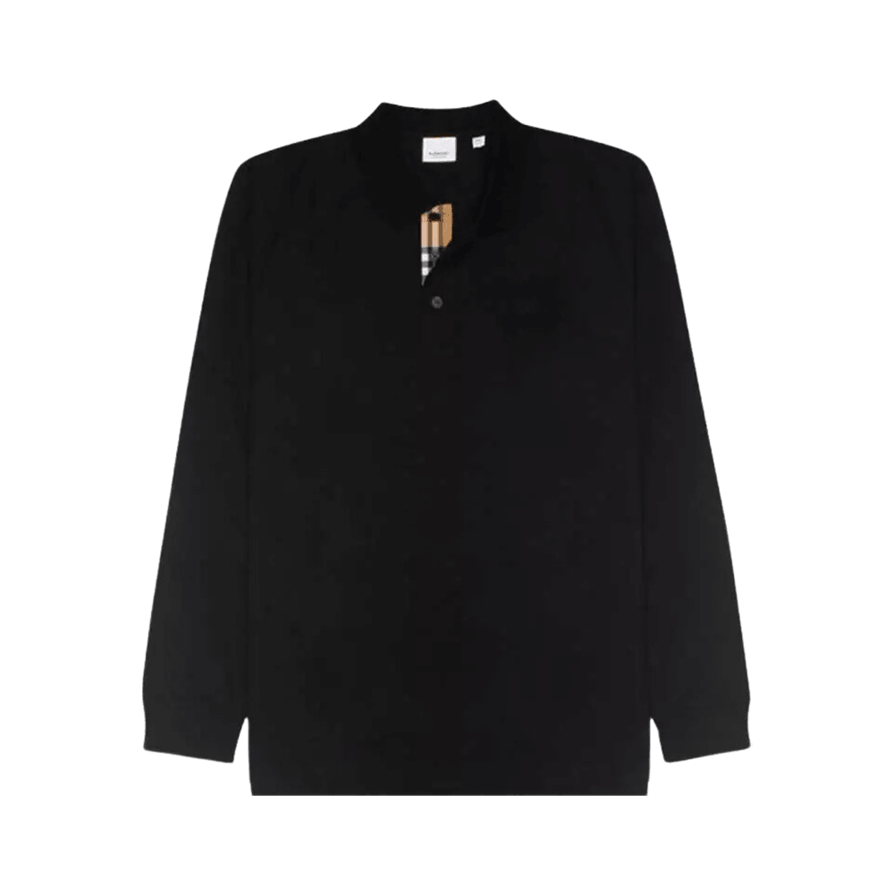 Burberry FW23 Polo Shirt Black