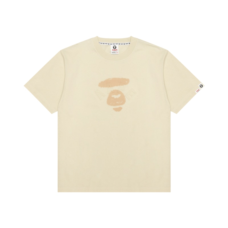 Aape Letter Pattern Crew Neck SS25 Tee Women