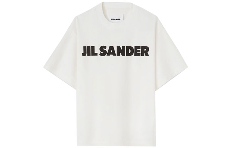 Jil Sander Logo Print T-Shirt White