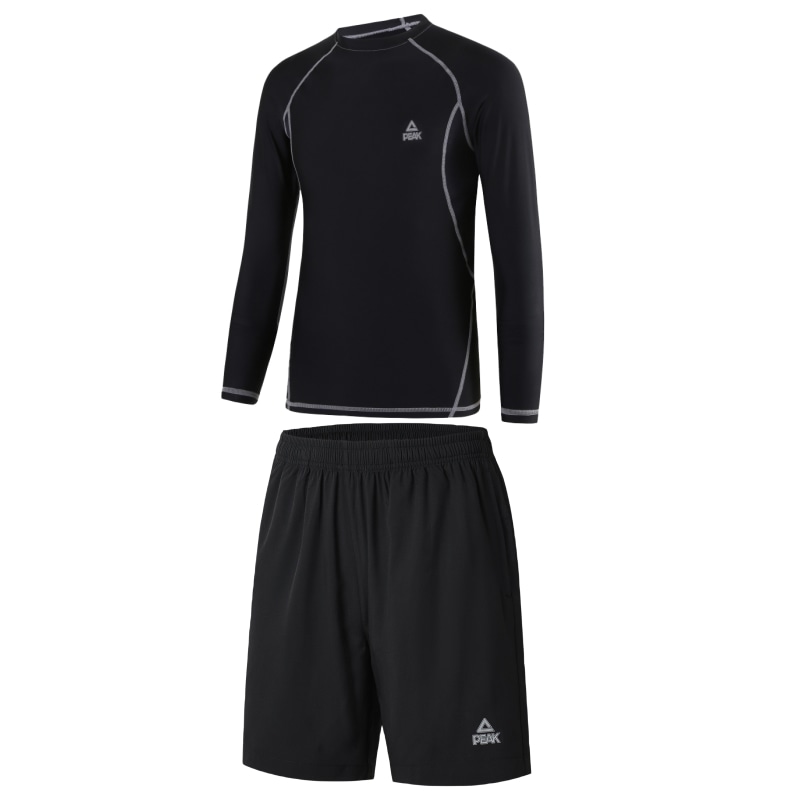 匹克 Peak Sports Running Set Black