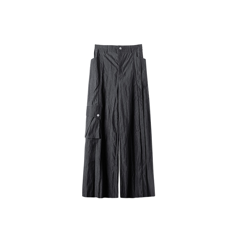 幻象者 Huànxiàngzhě Black Wide-Leg Pants