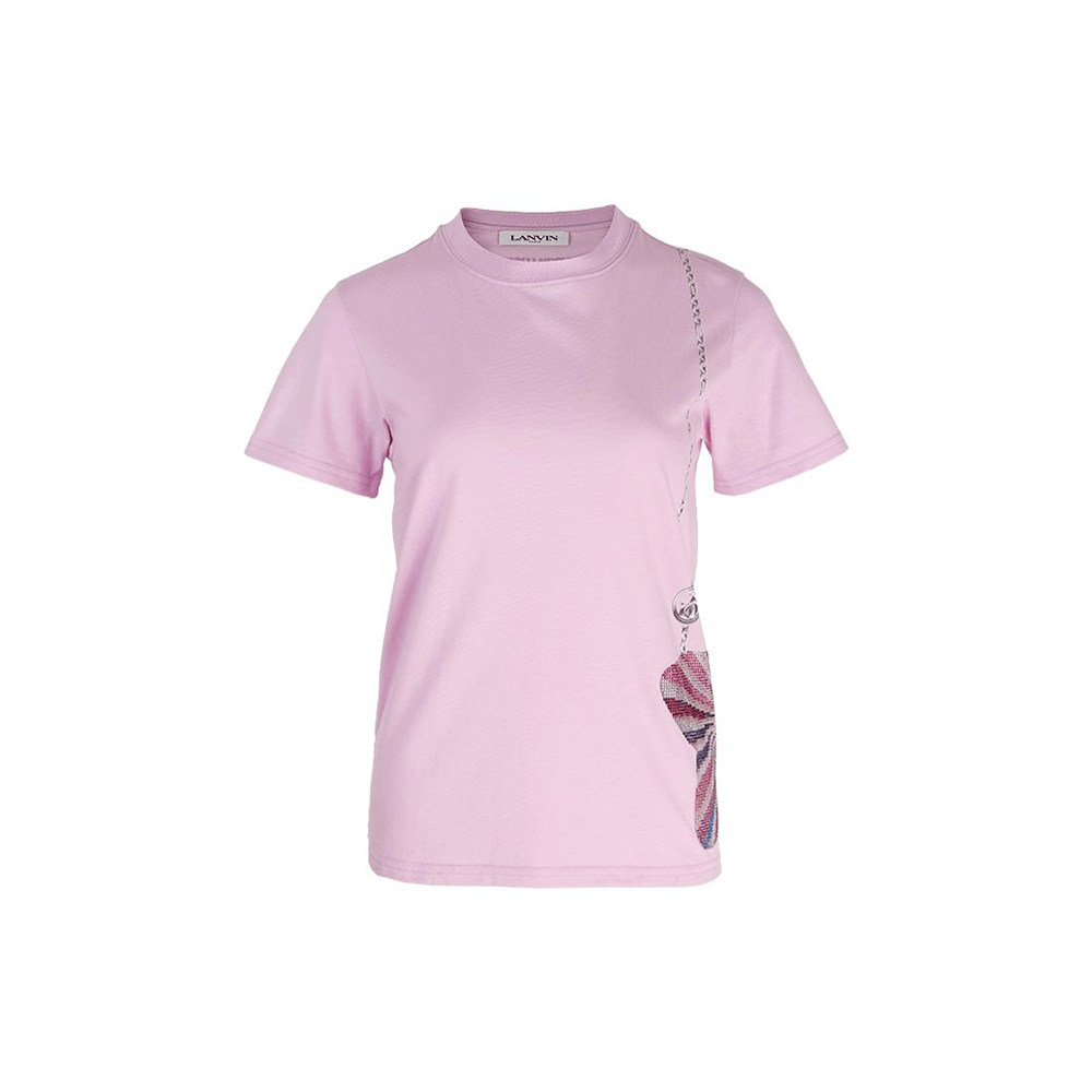 Lanvin/浪凡 Lanvin SS22 Pink Tee