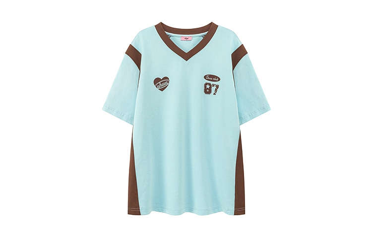 CHUU V-Neck Baby Blue