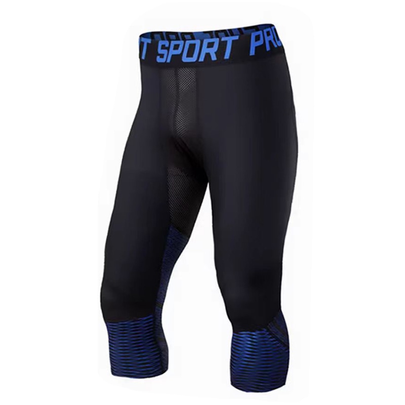 BKCXZICE Training Shorts Blue Silver