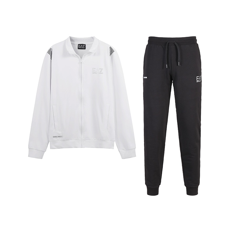 EMPORIO ARMANI/阿玛尼 Emporio Armani EA7 SS24 Logo Zip Pants