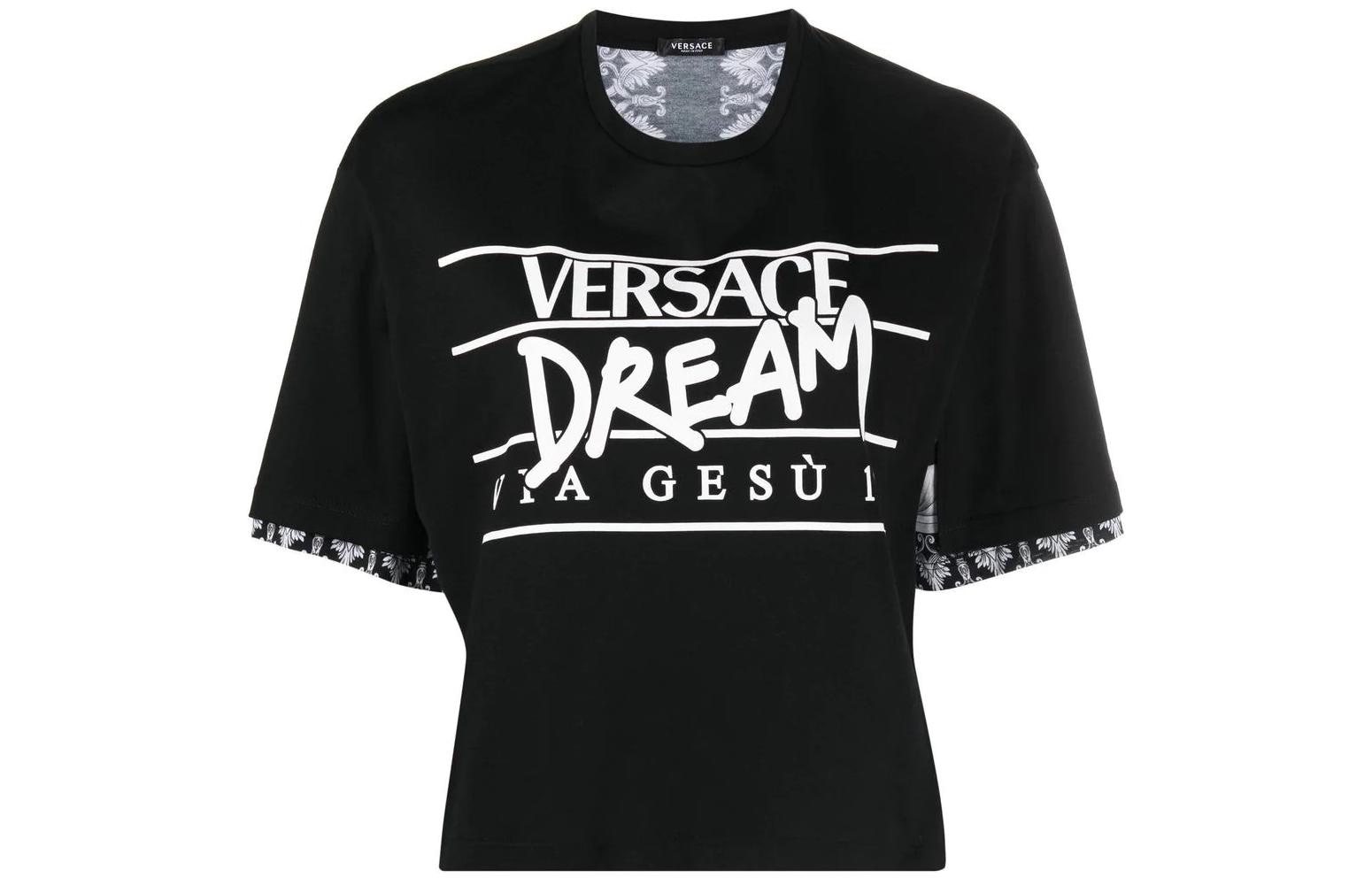 VERSACE/范思哲 VERSACE FW22 Silver Baroque T