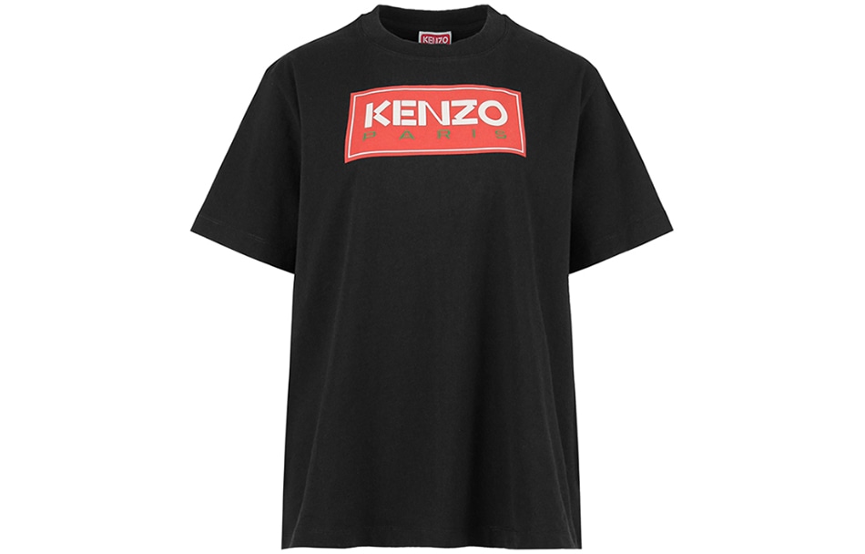 KENZO Logo Print T-Shirt Black