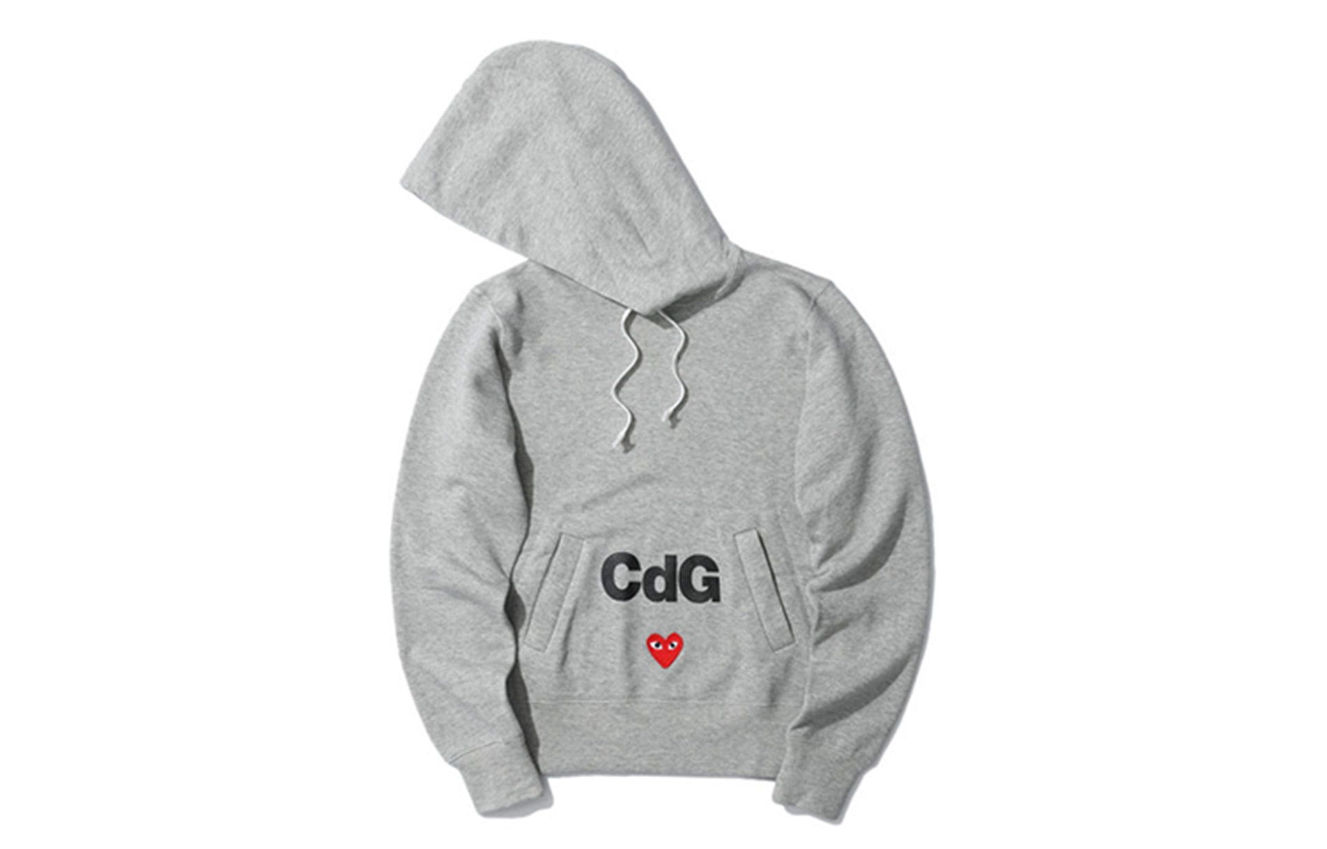 CDG Play x CDG Play Together Hoodie Grey