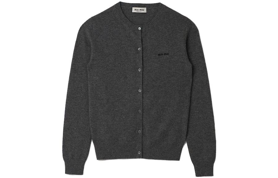 Miu Miu FW23 Slate Grey Sweater