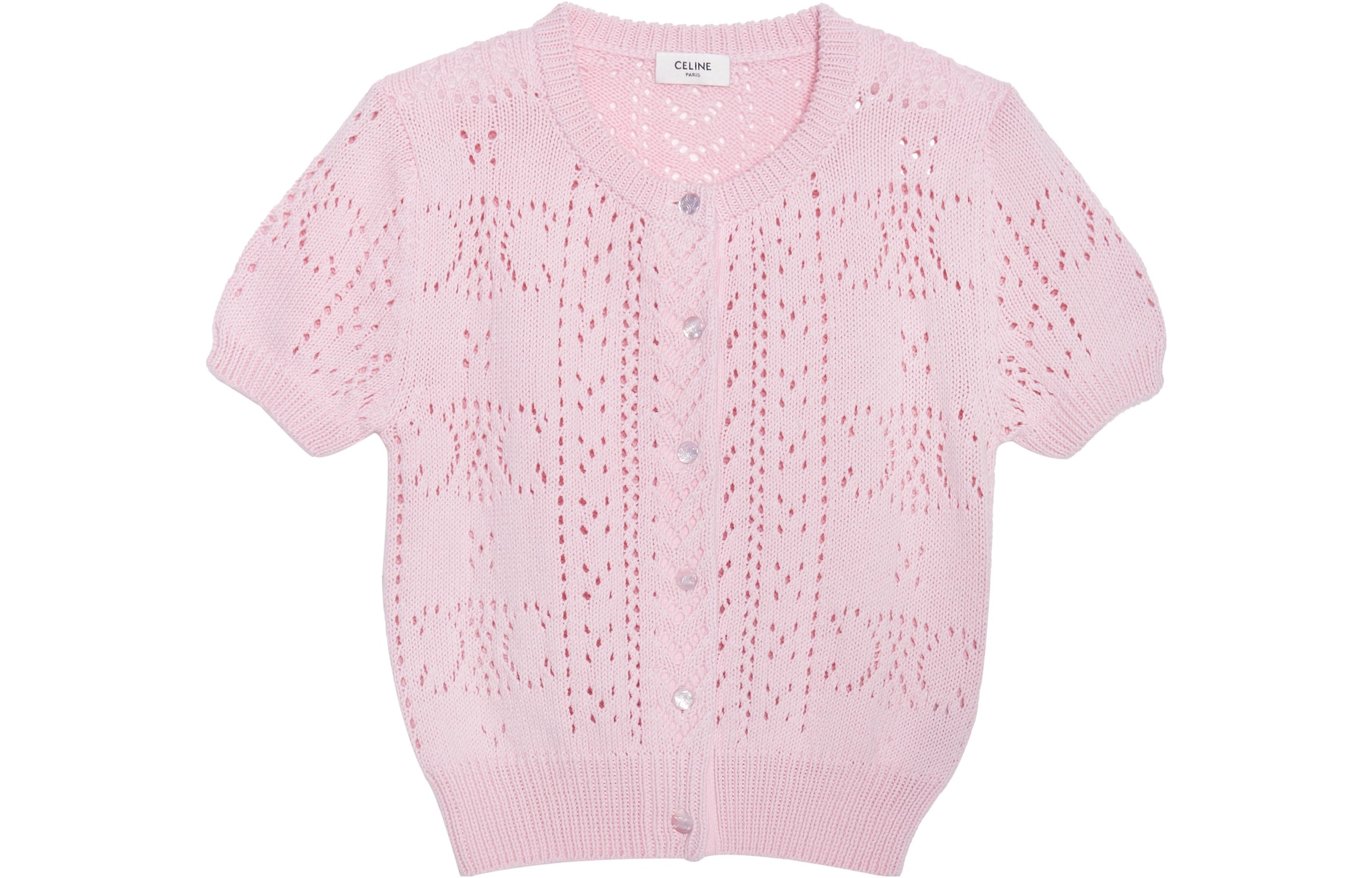 CELINE SS23 Pink Knit Top