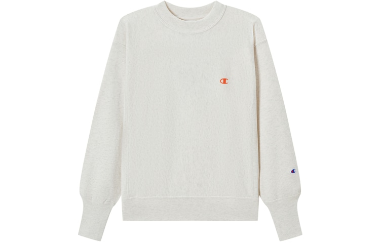 Champion FW23 Women'S Micro Stretch C-Logo Crewneck Sweatshirt