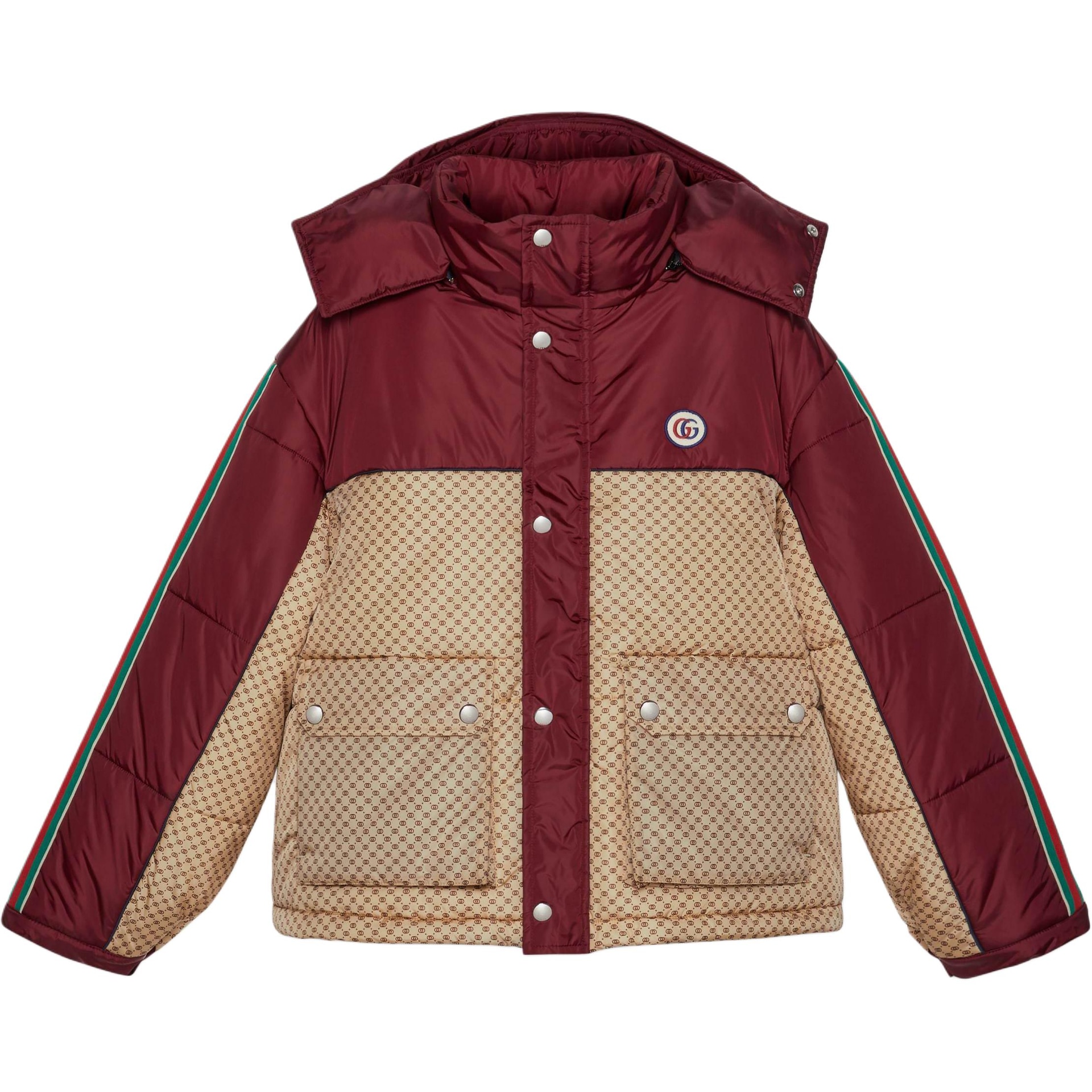 GUCCI/古驰 Gucci GG Nylon Hooded Jacket