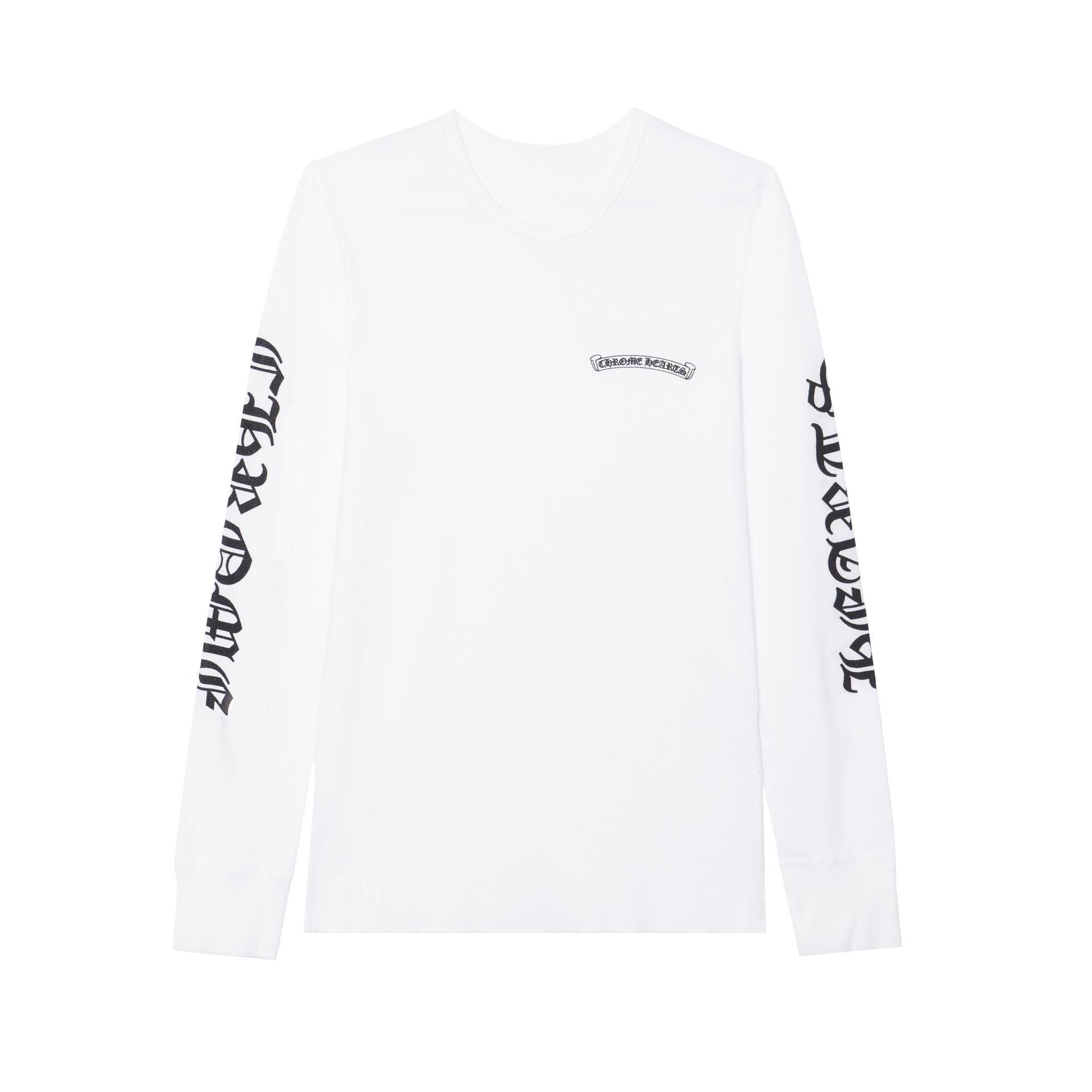 Chrome Hearts SS25 Waffle Long Sleeve Tee White
