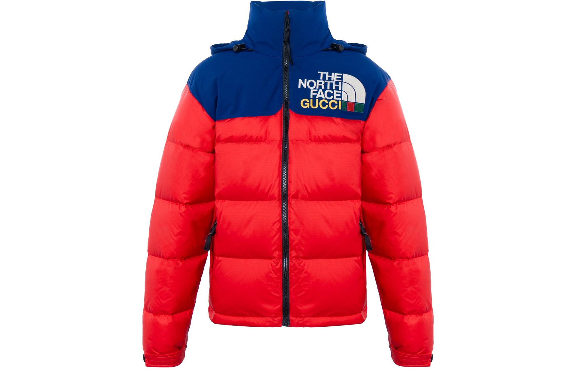GUCCI/古驰 Gucci x The North Face Puffer Jacket Red
