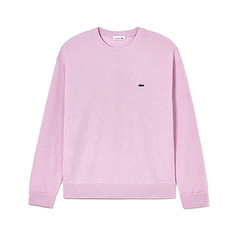 Lacoste Pullover Crewneck Sweatshirt Pink