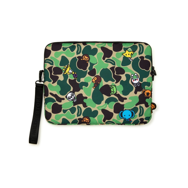 BABY MILO STORE BY A BATHING APE A Bathing Ape Baby Milo SS25 Notebook Bag Green