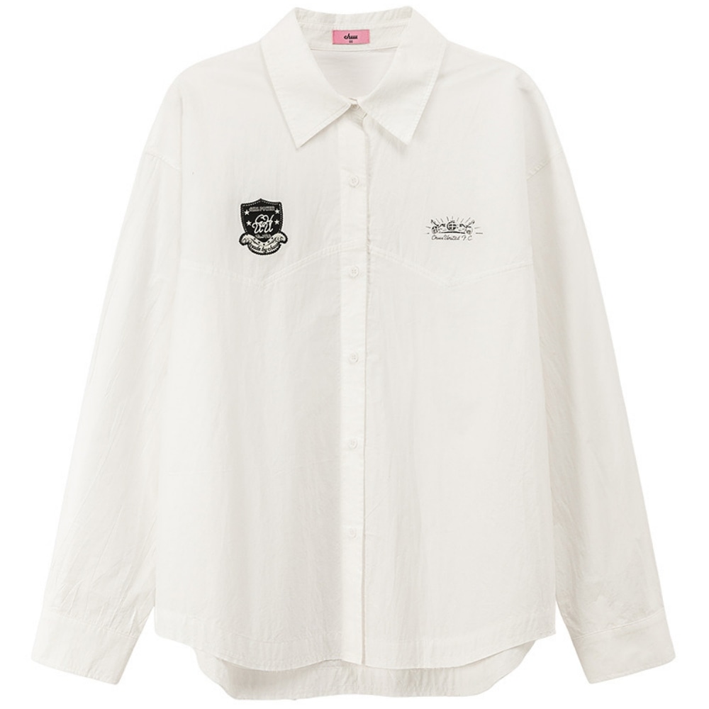 CHUU Loose Casual Long Sleeve Shirt