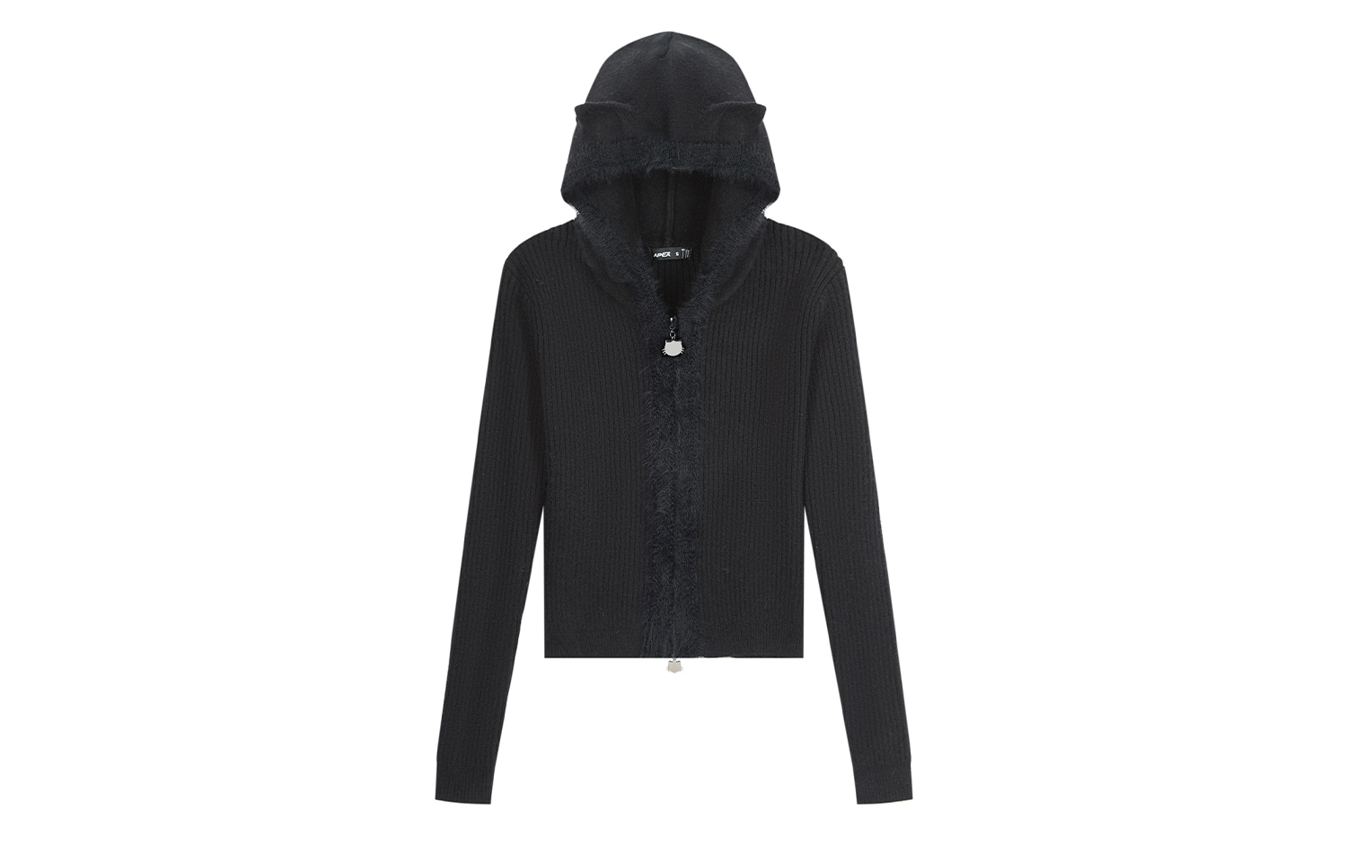 APEA Bear Ear Hoodie Cardigan