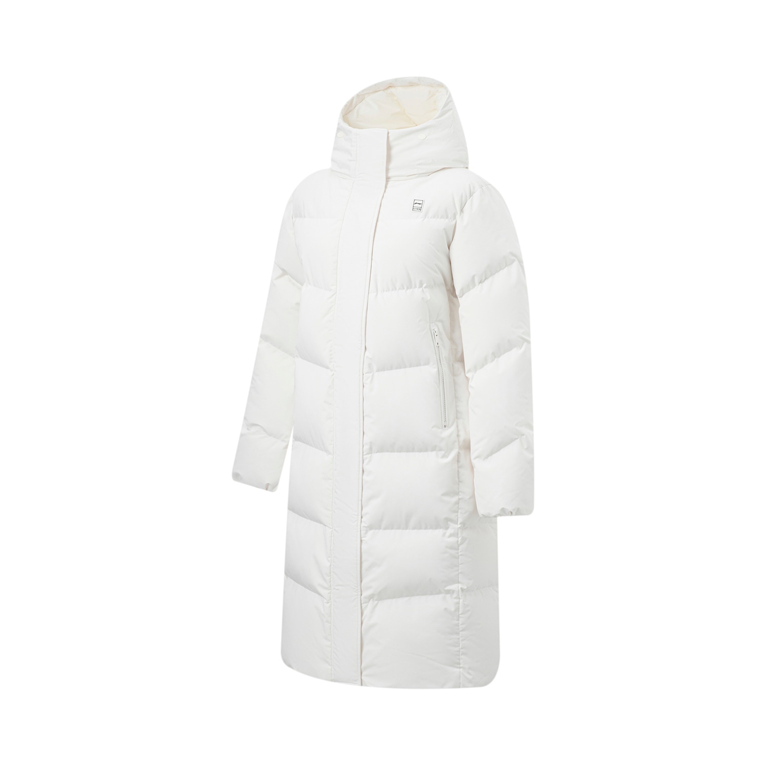 李宁 Li-Ning Fitness Series Down Jacket Champagne White