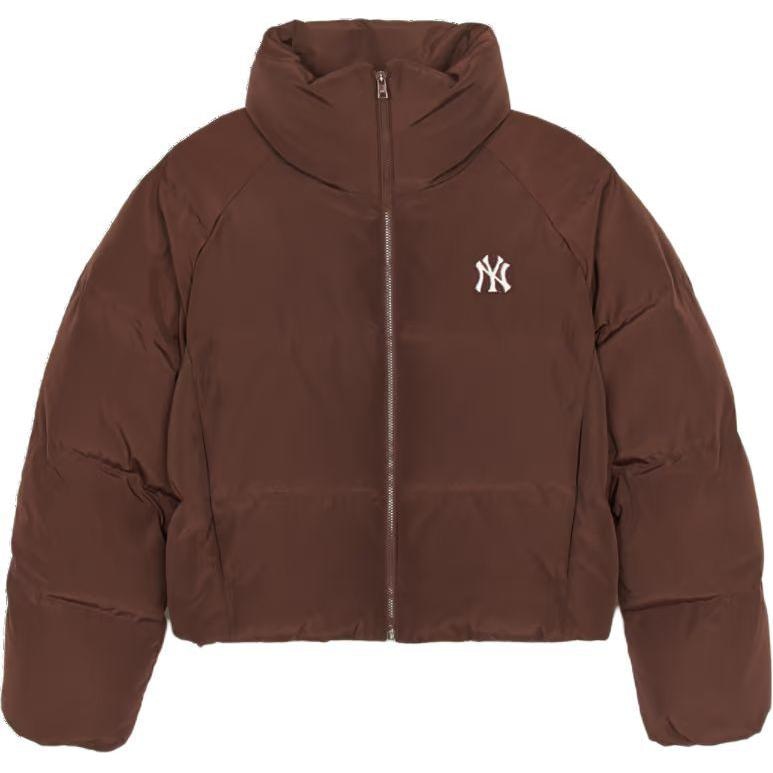 MLB Yankees Puffer Jacket Brown
