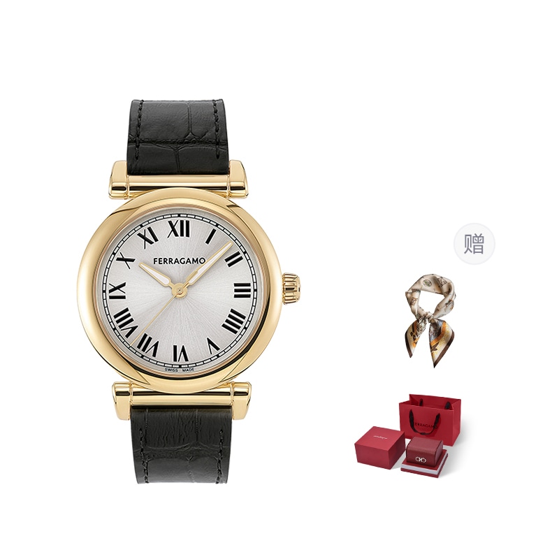 FERRAGAMO/菲拉格慕 Ferragamo 36mm Silver Dial Watch