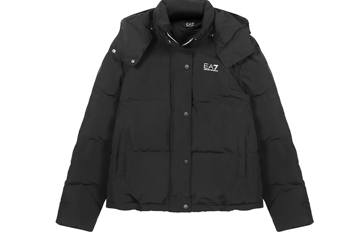 EMPORIO ARMANI/阿玛尼 Emporio Armani EA7 Detachable Hood Cotton Jacket