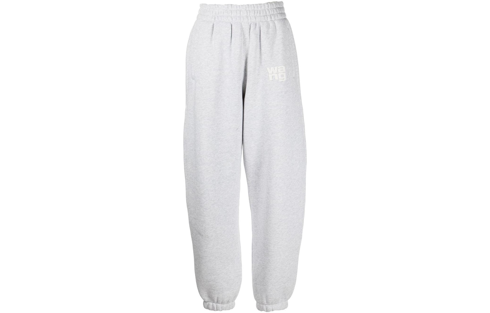 alexander wang SS22 Logo Joggers Gray