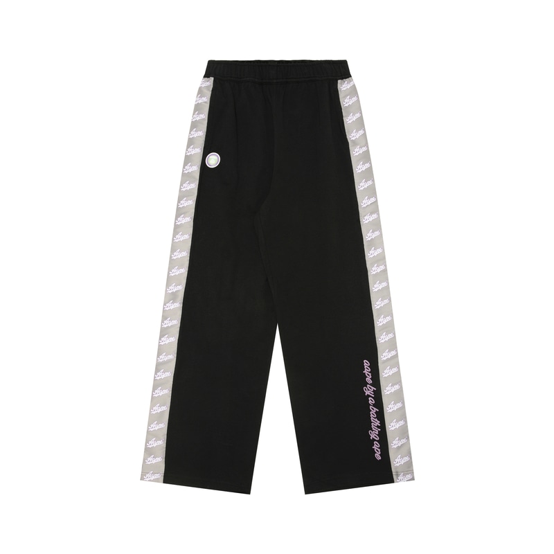 Aape Wide Leg Pants Black