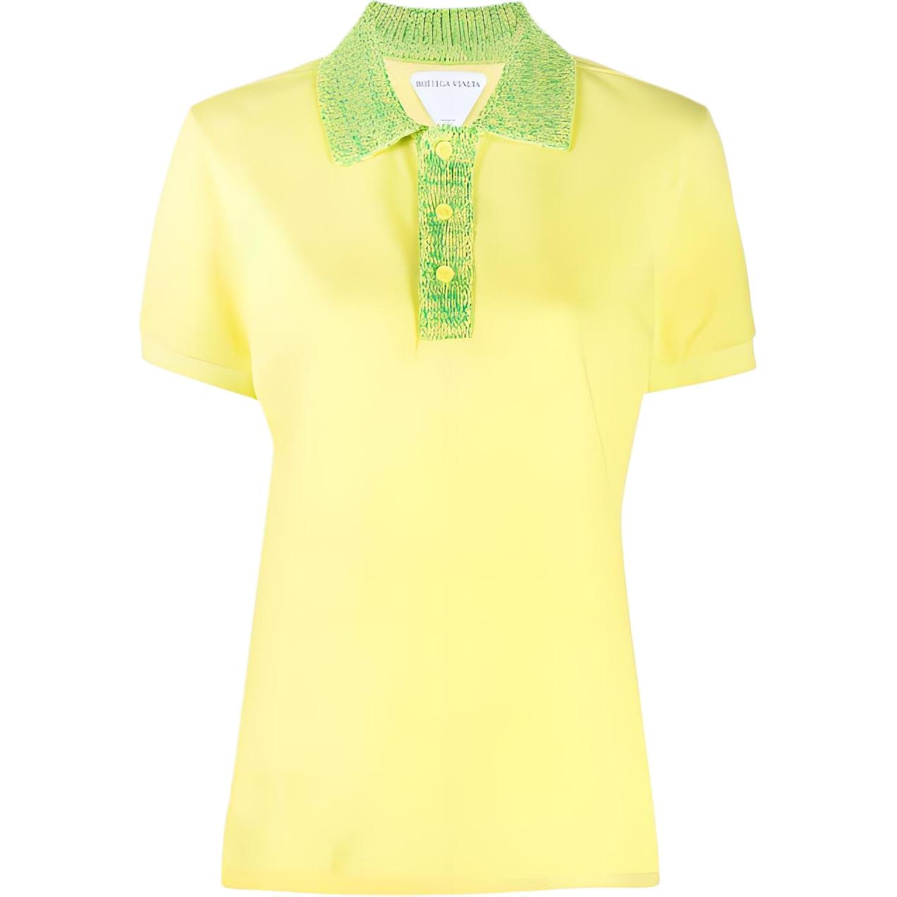 Bottega Veneta/葆蝶家 Bottega Veneta Polo Shirt Yellow