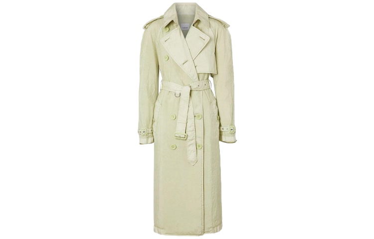 Burberry Trench Coat Mist Green