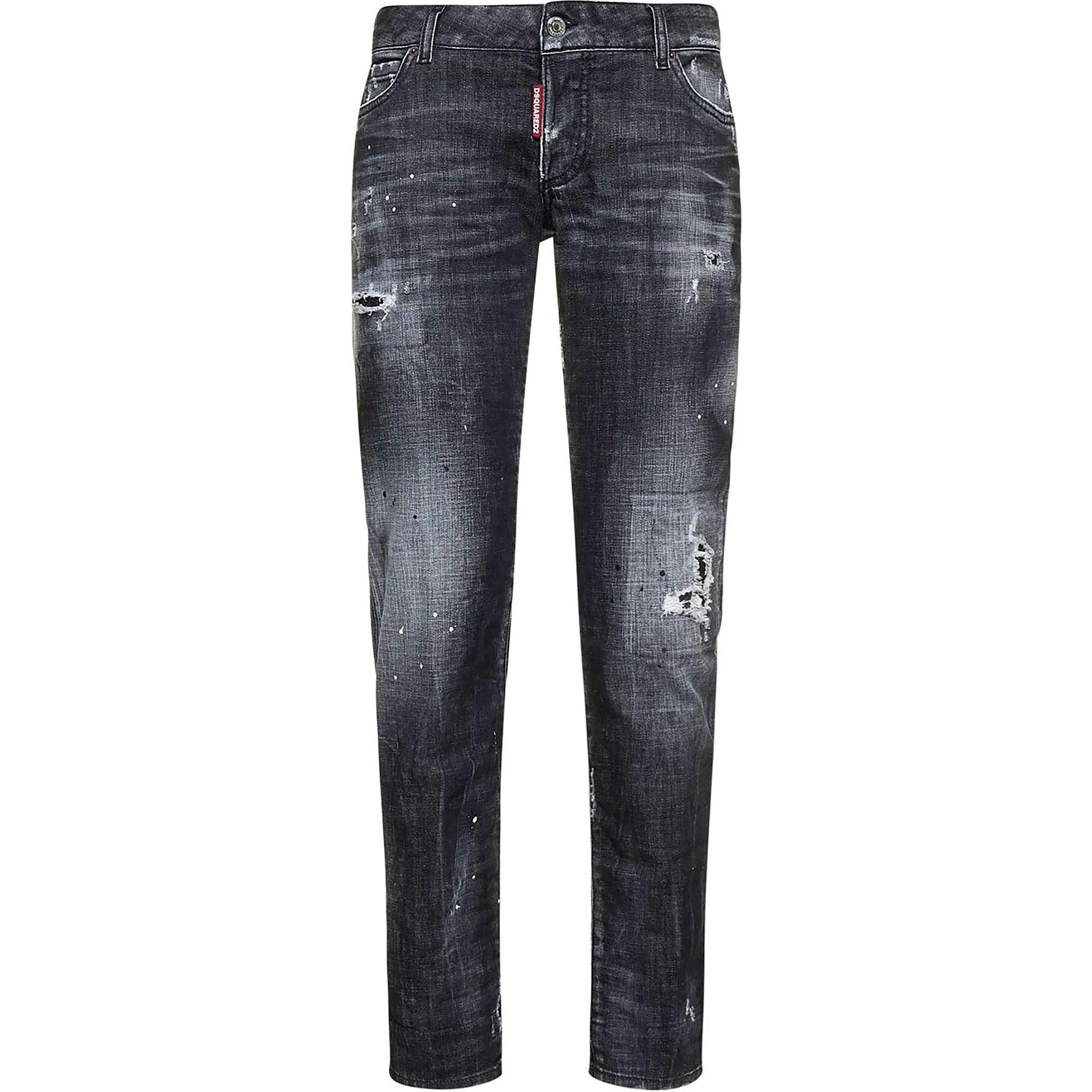 DSQUARED 2 DSQUARED2 Distressed Jeans Grey