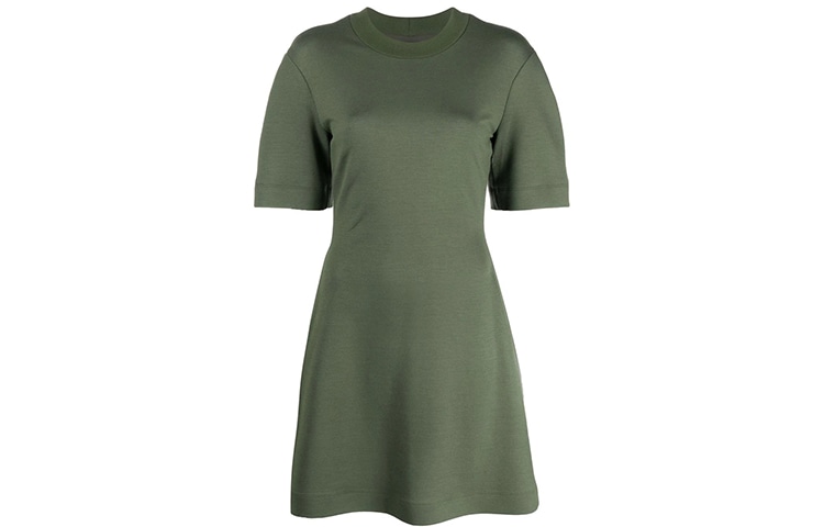 Alexander McQueen FW21 Green Dress