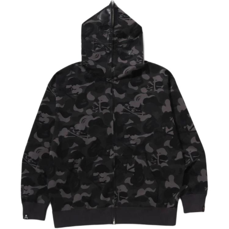 A BATHING APE BAPE x mastermind JAPAN SS25 Hoodie Black