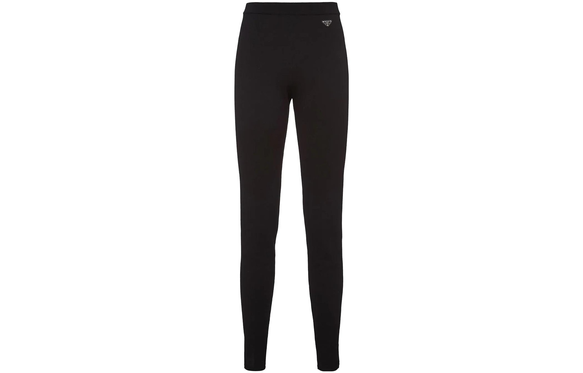 Prada Slim Mid-Rise Leggings Black