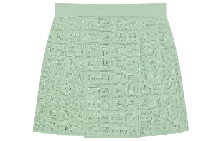 Givenchy/纪梵希 Givenchy SS22 Pleated Skirt Green