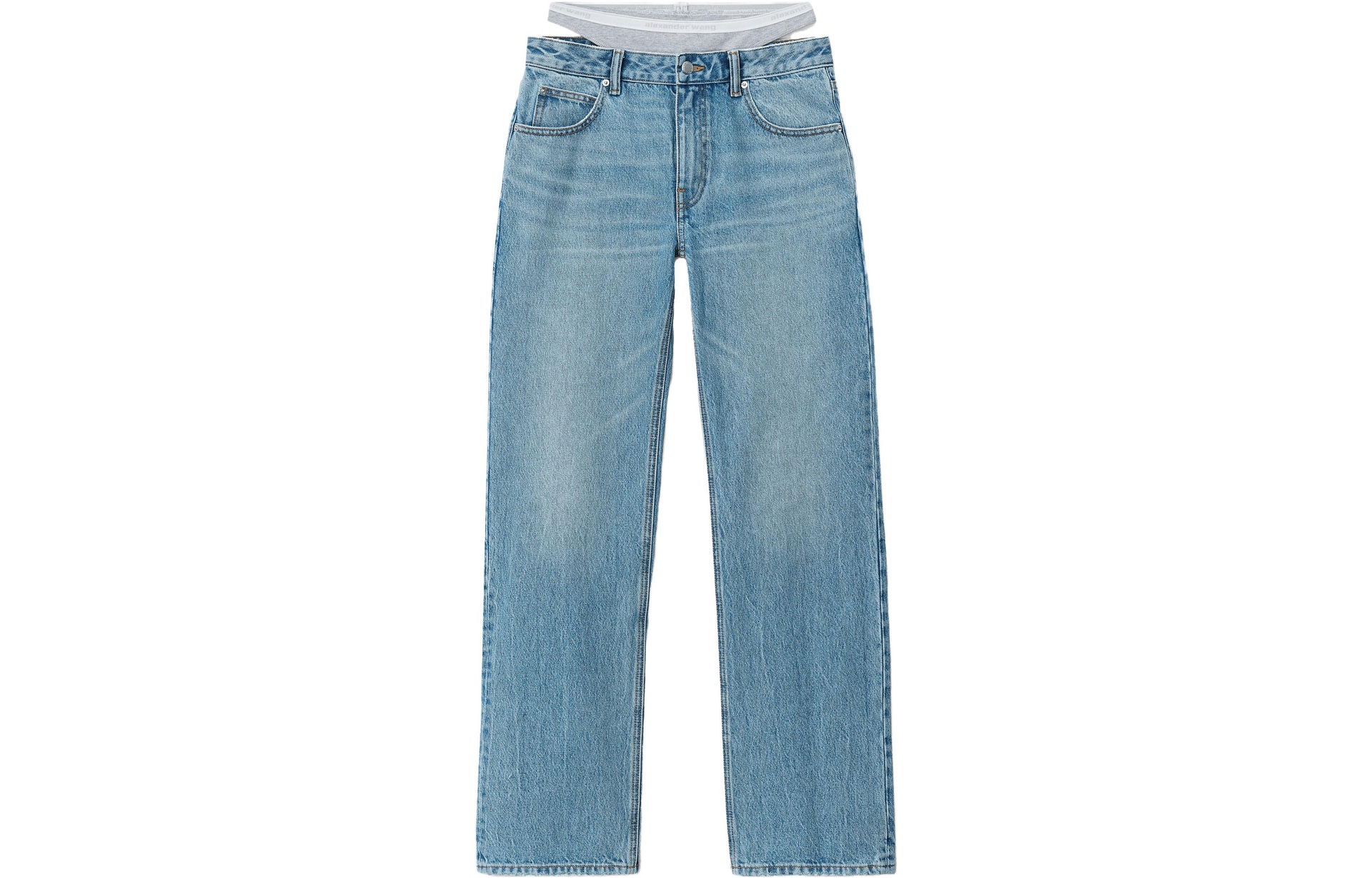 Alexander Wang FW23 Wide-Leg Jeans