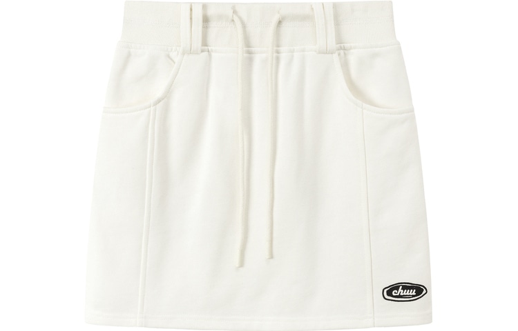 CHUU High Waist Drawstring Skirt