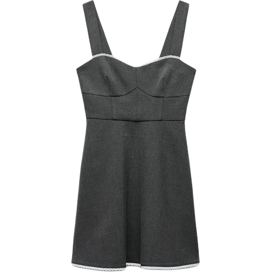 Zara Mini Dress Grey
