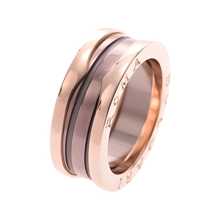 BVLGARI/宝格丽 BVLGARI B.ZERO1 18K Rose Gold Ring