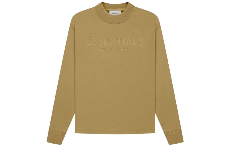Fear of God Essentials FW21 Kids LS Tee Amber T
