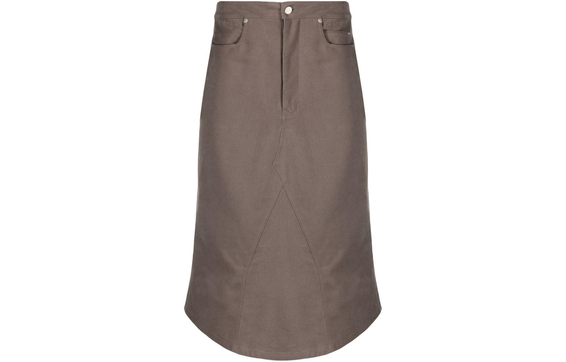 Rick Owens FW22 Brown Skirt