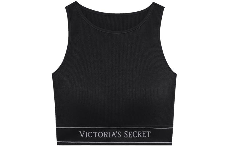 Victoria's Secret/维多利亚的秘密 Victoria's Secret Embroidered Tank Black