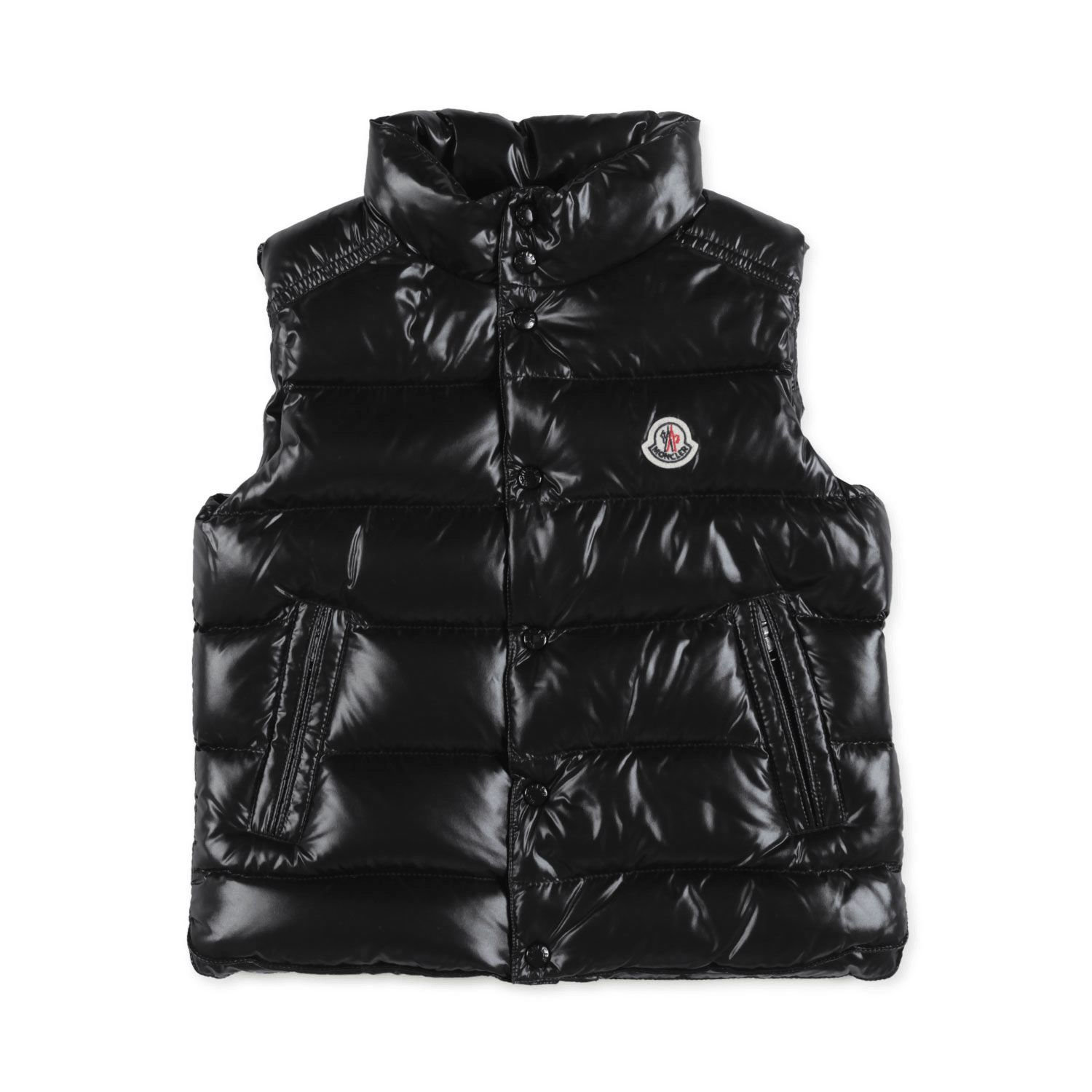 Moncler Kids Down Vest Black